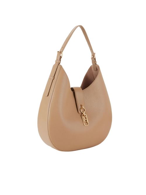 Borsa hobo a spalla tonda con charm Elisabetta Franchi | BS06A62E2229